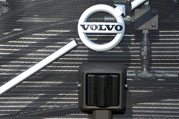 Volvo L150H Radarerkennungssystem