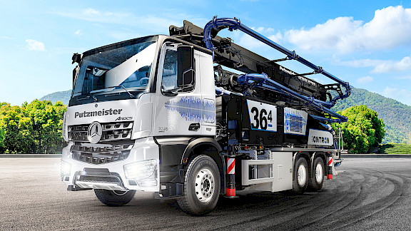 Putzmeister iontron Betonpumpe