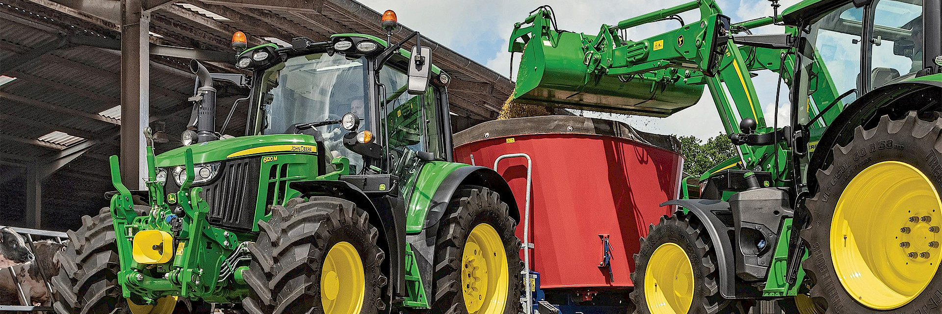 John Deere Traktoren bei Landwirten erste Wahl